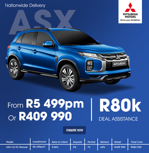 New Mitsubishi ASX R5 499pm 